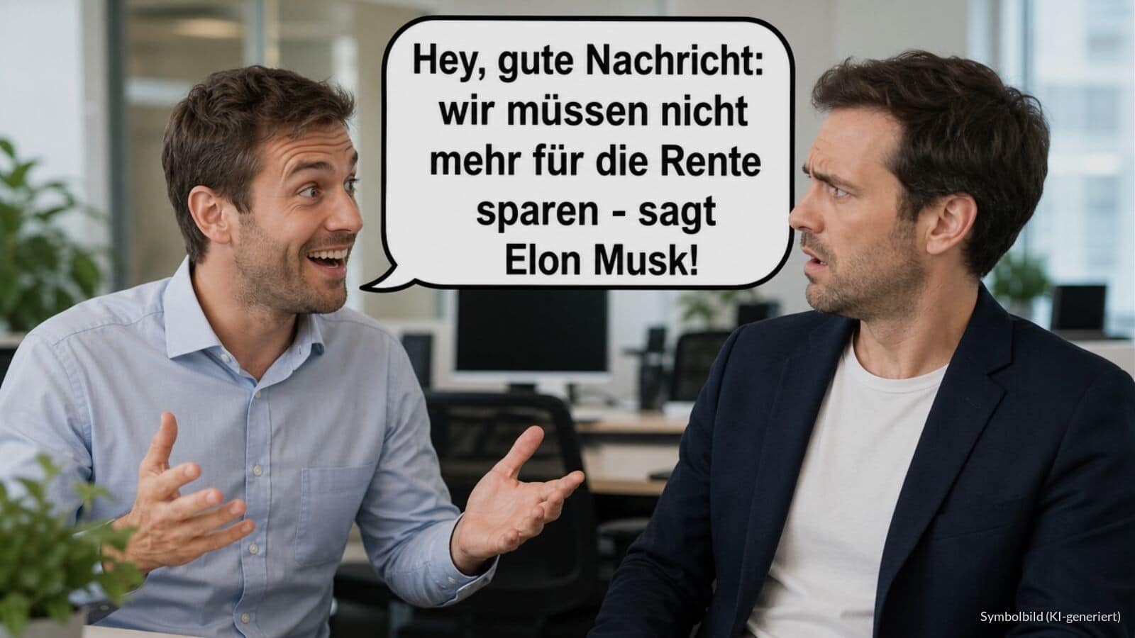 Tipp zur Rente von Elon Musk