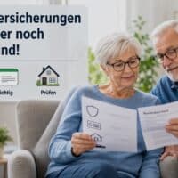 Welche Versicherung sind für Rentner noch wichtig - bei kleiner Rente?