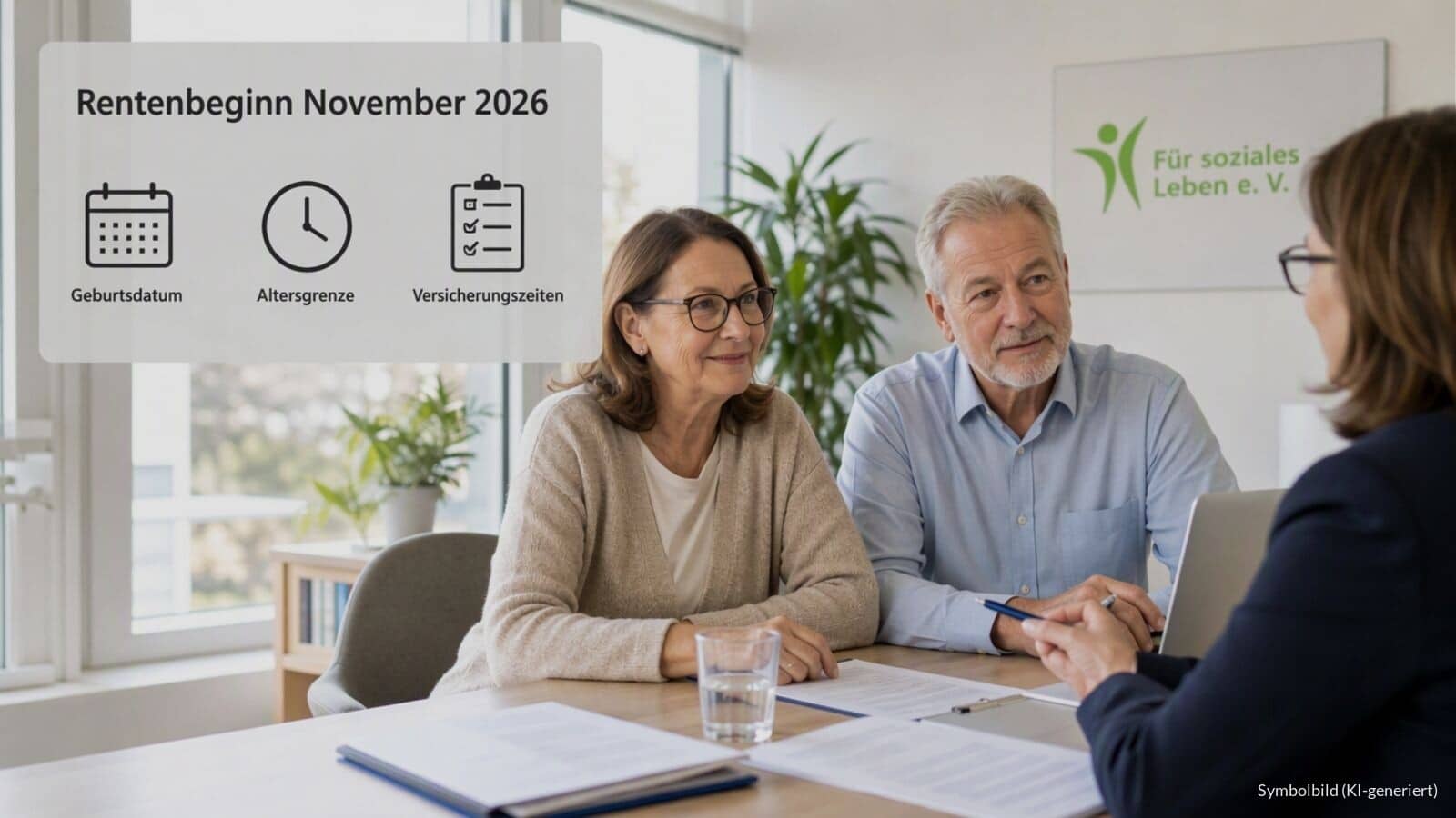Im November 2026 erstmals in Altersrente