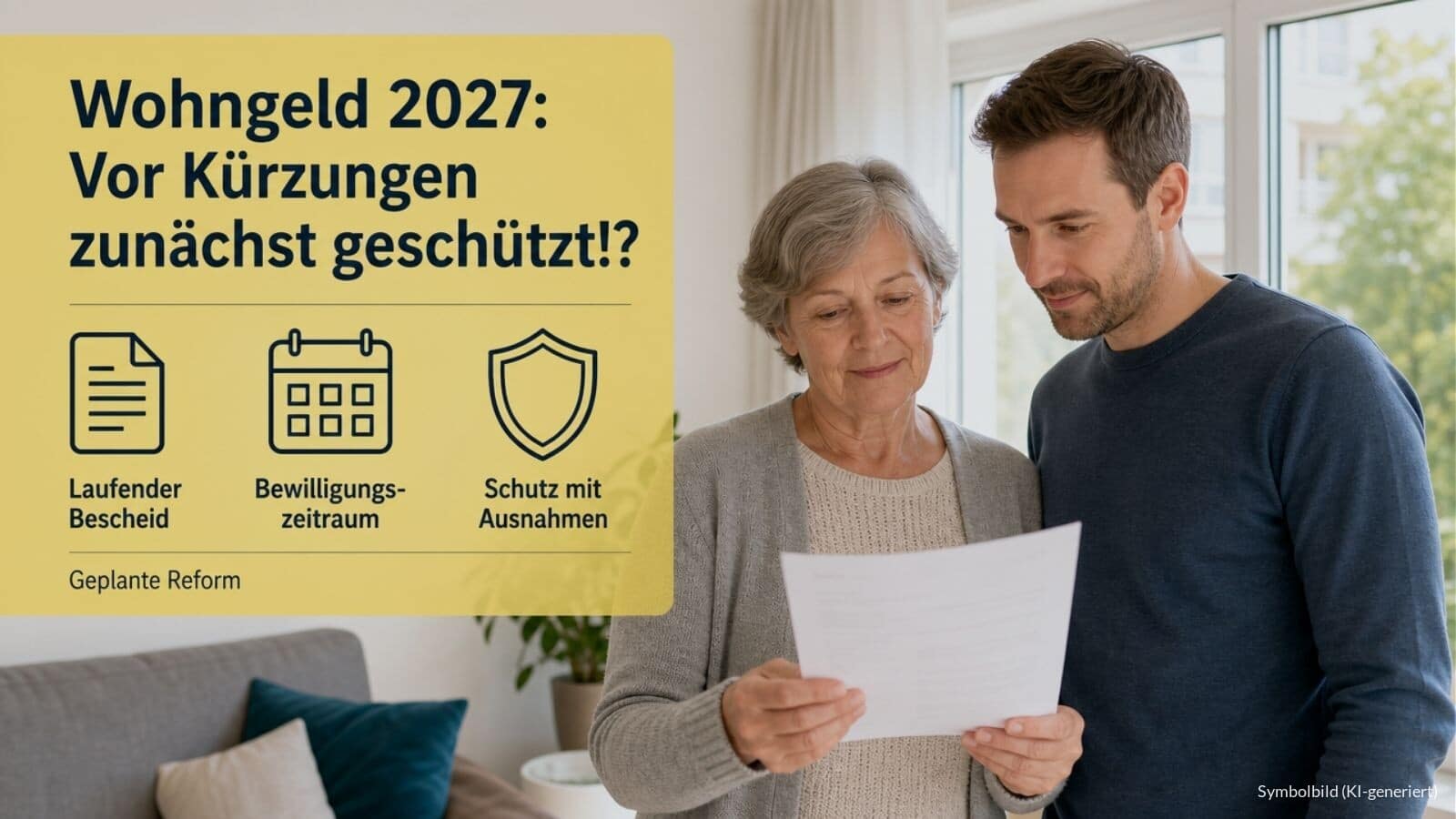Wohngeld Kürzungen 2027: wer zunächst nicht betroffen ist
