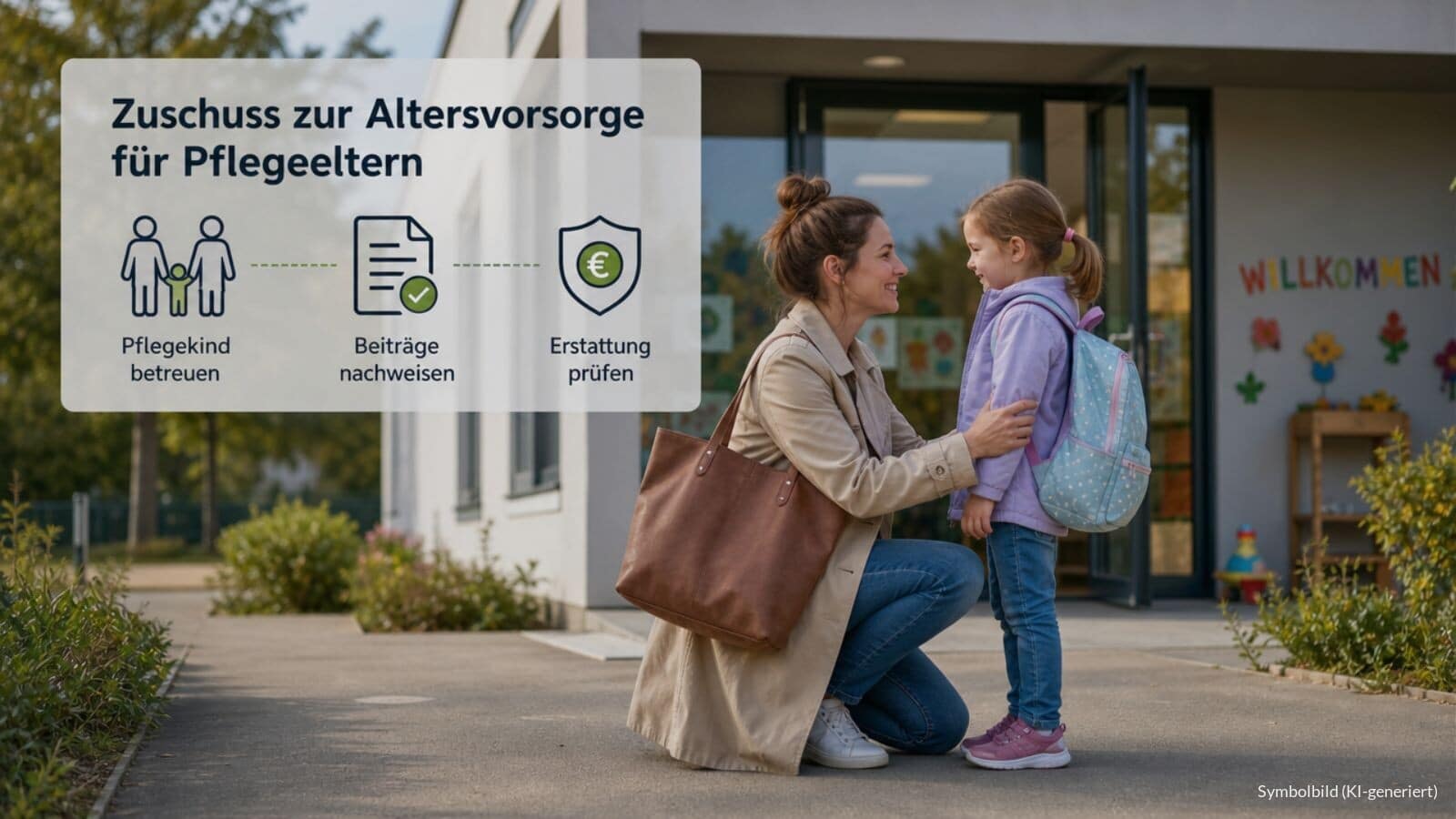 Zuschuss zur Altersvorsorge der Pflegeeltern