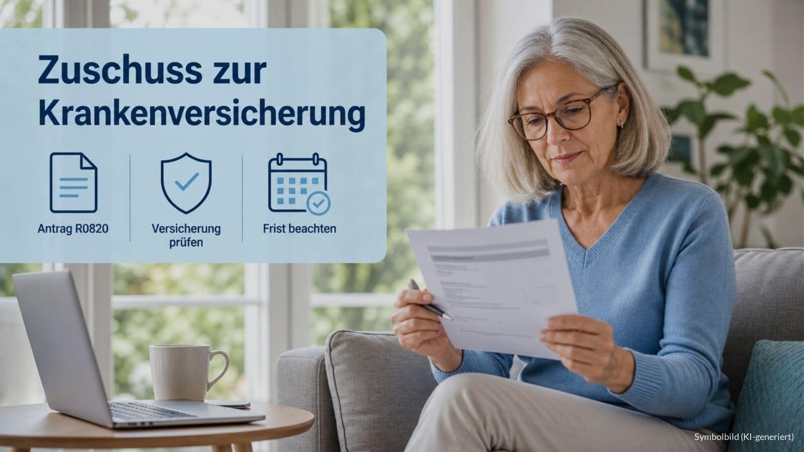 Zuschuss zur Krankenversicherung - wie beantragen